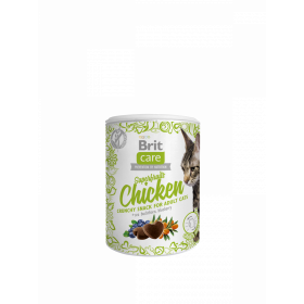 Brit Care Cat Snack for adult cats Chicken - допълваща храна за котки с пилешко месо 100гр.